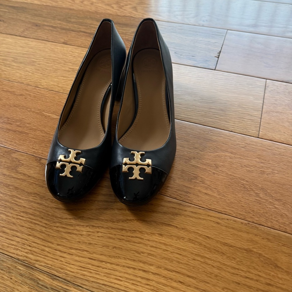 Tory Burch Black Heeled Shoes